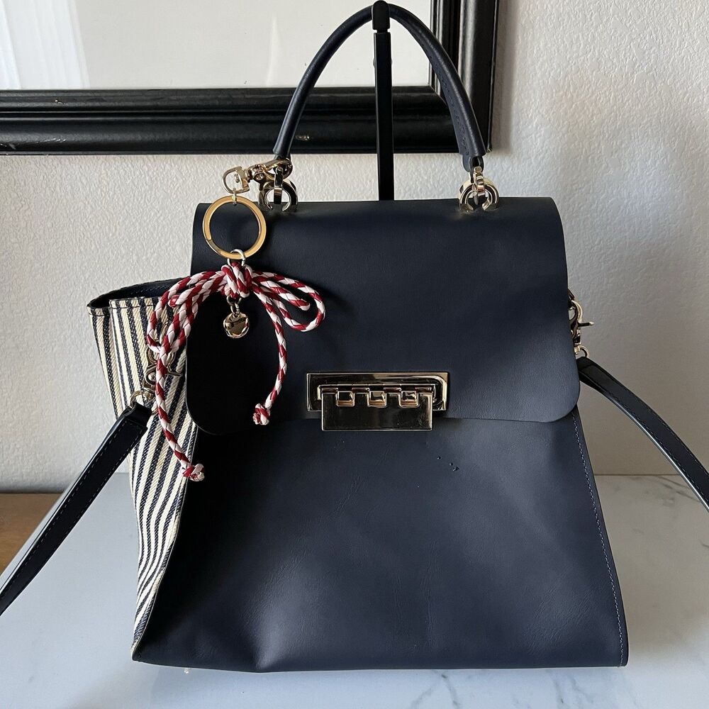ZAC Zac Posen Eartha bag Navy Leather